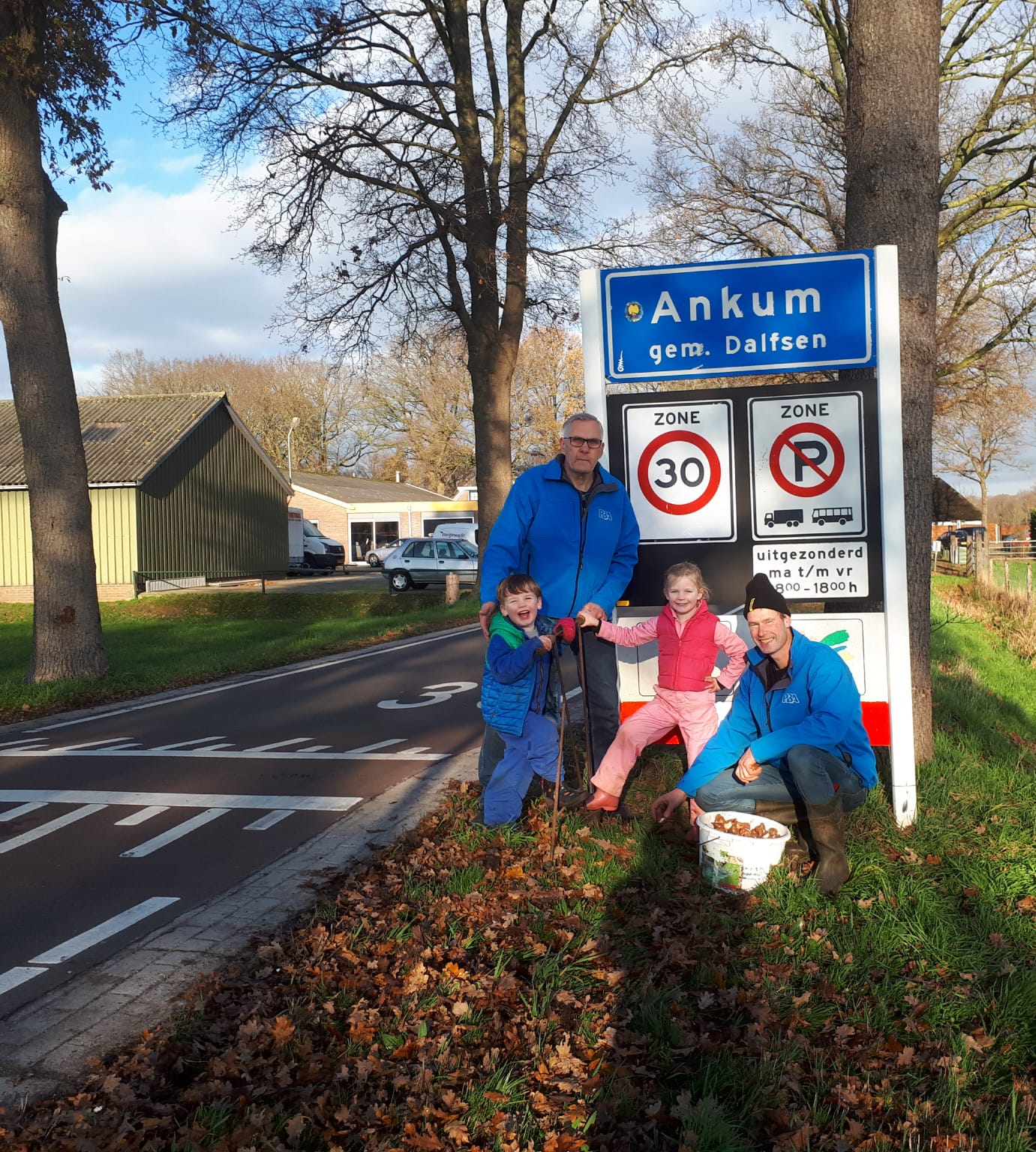 Ankum zet de bloemetjes buiten